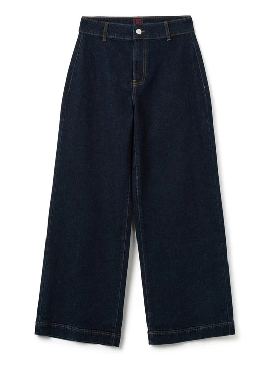 Zdjęcie produktu Wide leg Stefanel niebieski