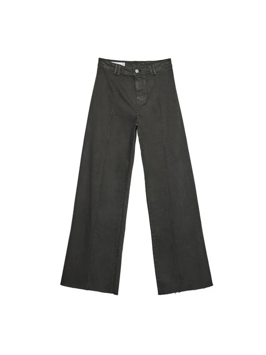 Zdjęcie produktu Wide leg Stradivarius szary