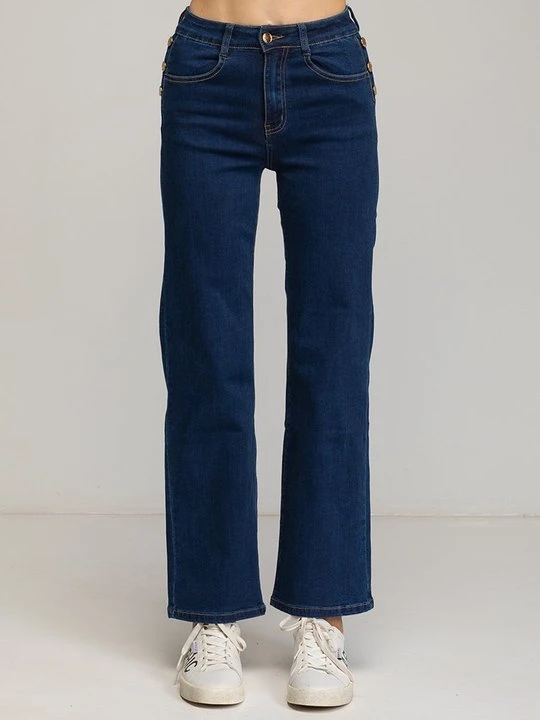 Zdjęcie produktu Wide leg Tantra kolorowy denim