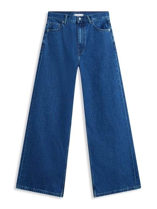 Zdjęcie produktu Wide leg Tommy Hilfiger niebieski denim