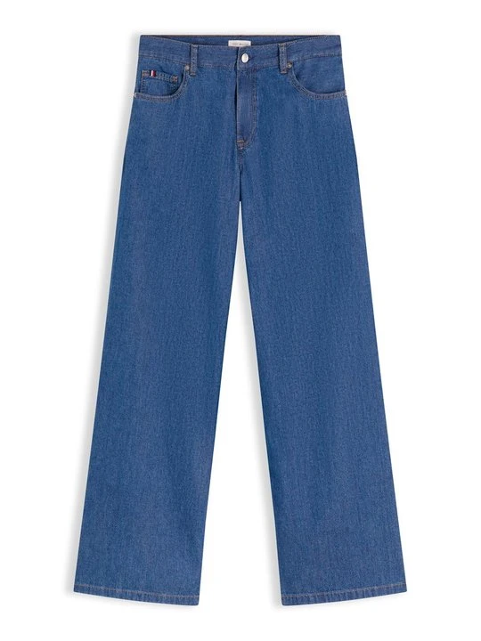 Zdjęcie produktu Wide leg Tommy Hilfiger niebieski denim