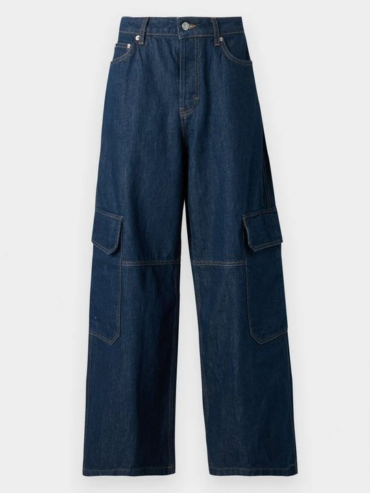 Zdjęcie produktu Wide leg Topshop niebieski denim