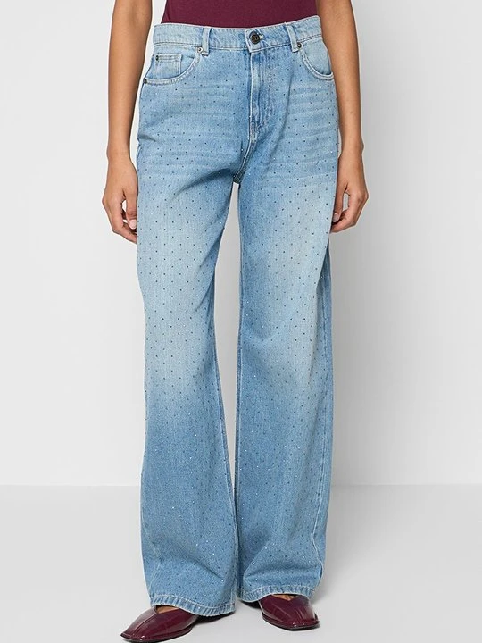 Zdjęcie produktu Wide leg TWINSET niebieski