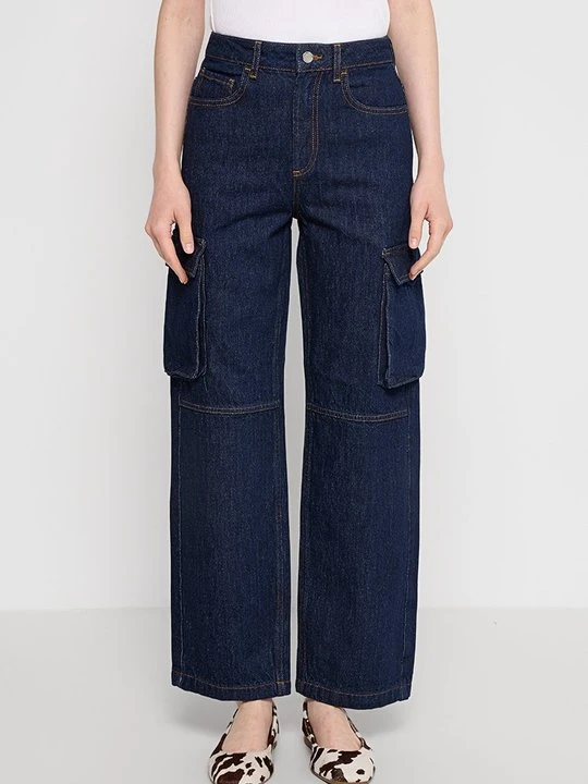 Zdjęcie produktu Wide leg United Colors Of Benetton granatowy