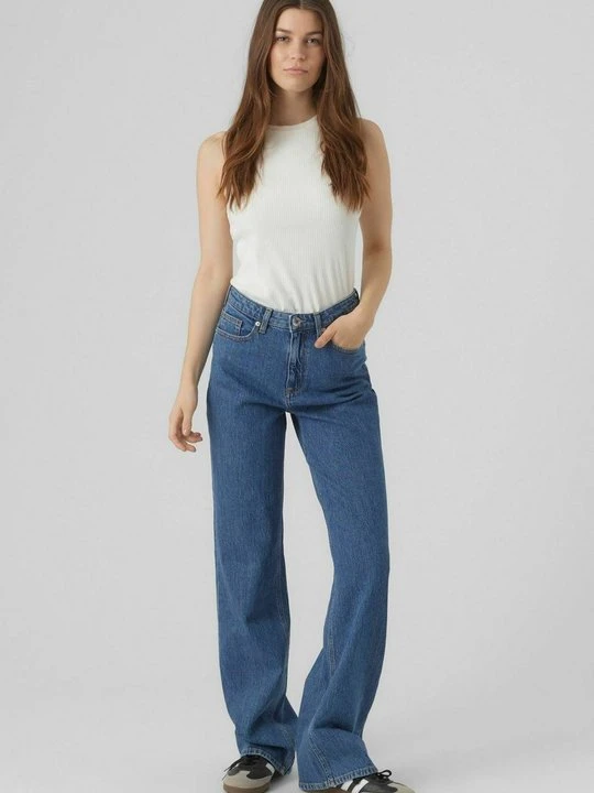 Zdjęcie produktu Wide leg Vero Moda niebieski denim
