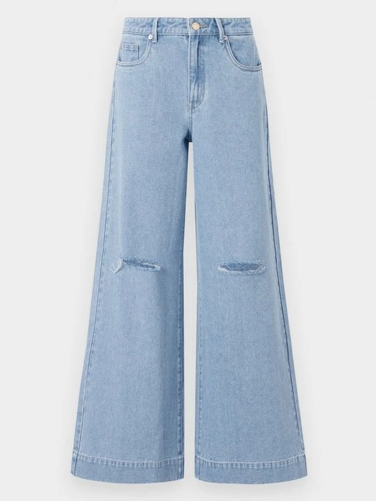 Zdjęcie produktu Wide leg Vero Moda jasnoniebieski denim