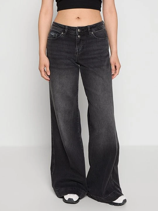Zdjęcie produktu Wide leg Versace Jeans Couture czarny