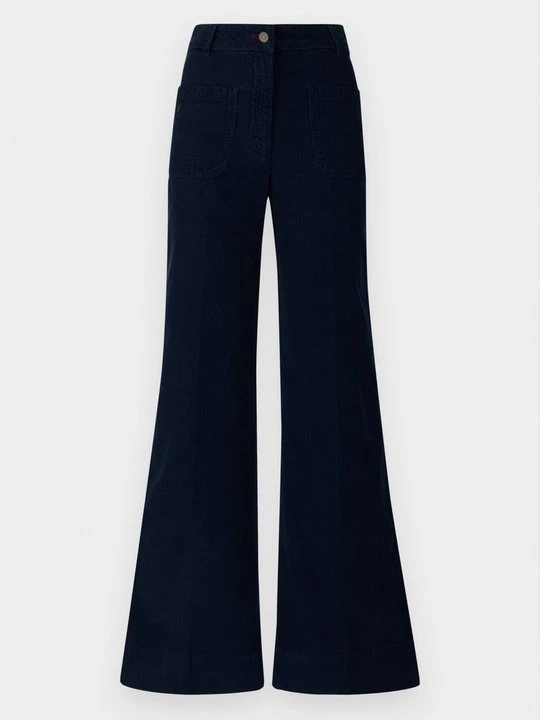 Zdjęcie produktu Wide leg Victoria Beckham granatowy