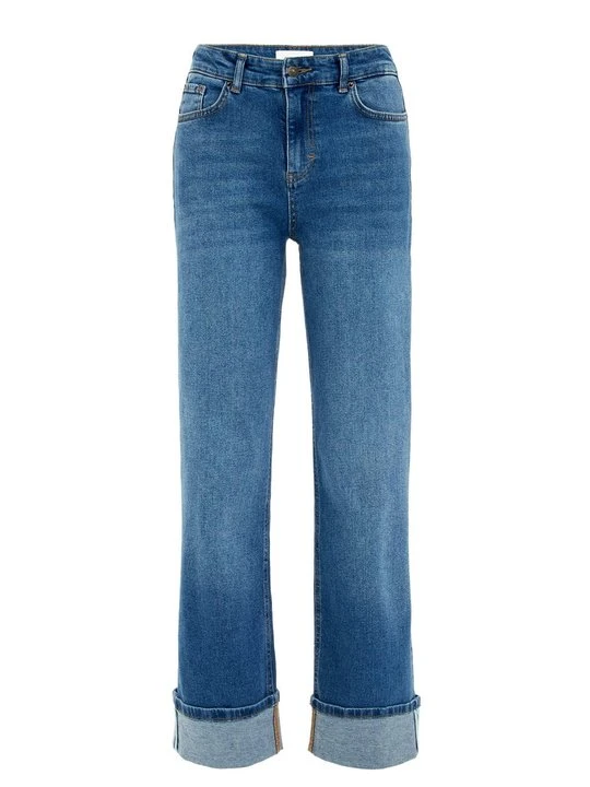 Zdjęcie produktu Wide leg WE Fashion niebieski denim