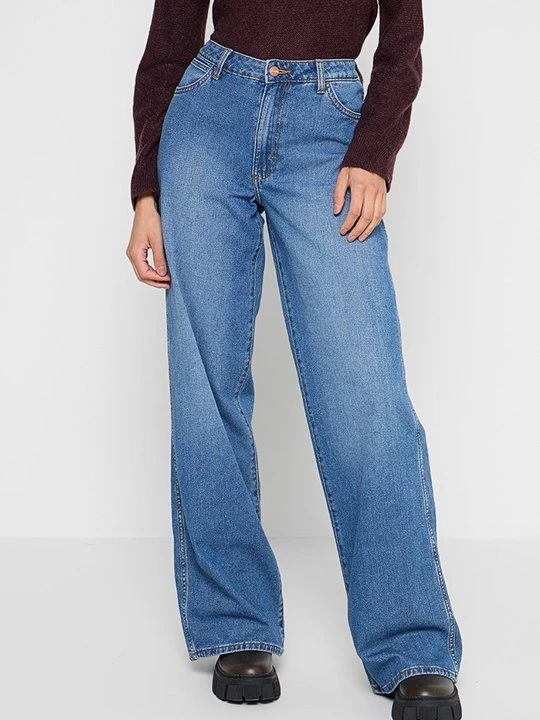 Zdjęcie produktu Wide leg Wrangler niebieski