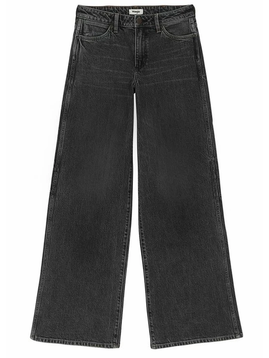 Zdjęcie produktu Wide leg Wrangler czarny