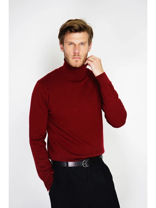 Zdjęcie produktu William de Faye Golf w kolorze bordowym rozmiar: 44