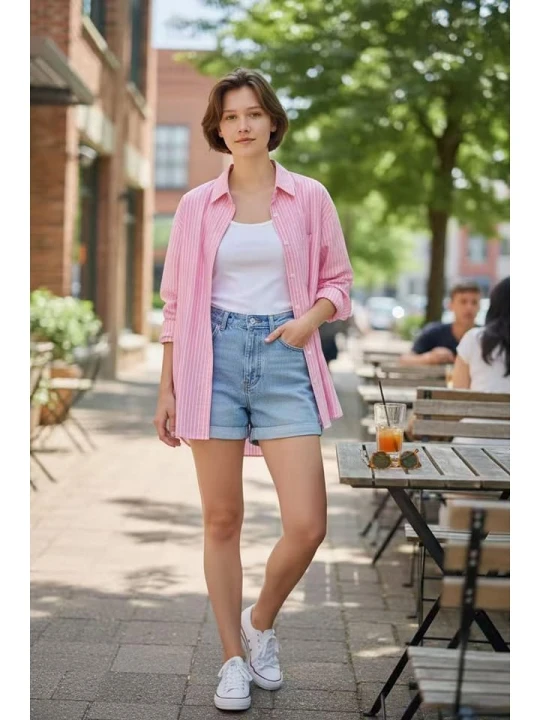 Zdjęcie produktu William de Faye Koszula w kolorze jasnoróżowo-białym rozmiar: 38