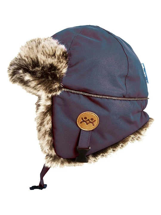 Zdjęcie produktu Wilma & Morris Czapka w kolorze granatowym rozmiar: 46-47 cm
