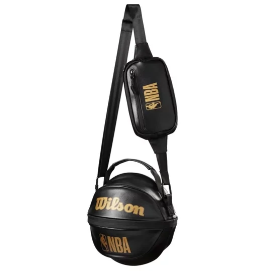 Zdjęcie produktu Wilson NBA 3in1 Basketball Carry Bag WZ6013001, Unisex, Czarne, saszetki, skóra syntetyczna, rozmiar: One size