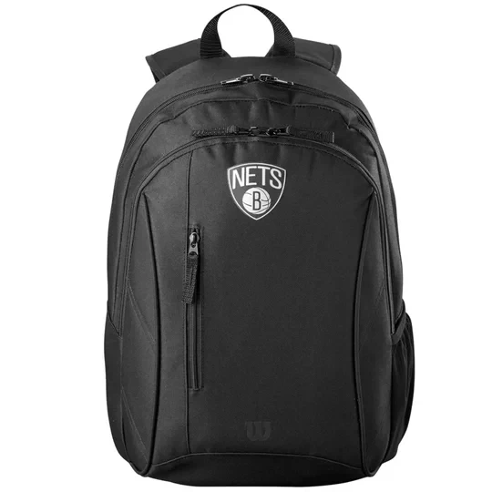 Zdjęcie produktu Wilson NBA Team Brooklyn Nets Backpack WZ6015002, Unisex, Czarne, plecaki, poliester, rozmiar: One size