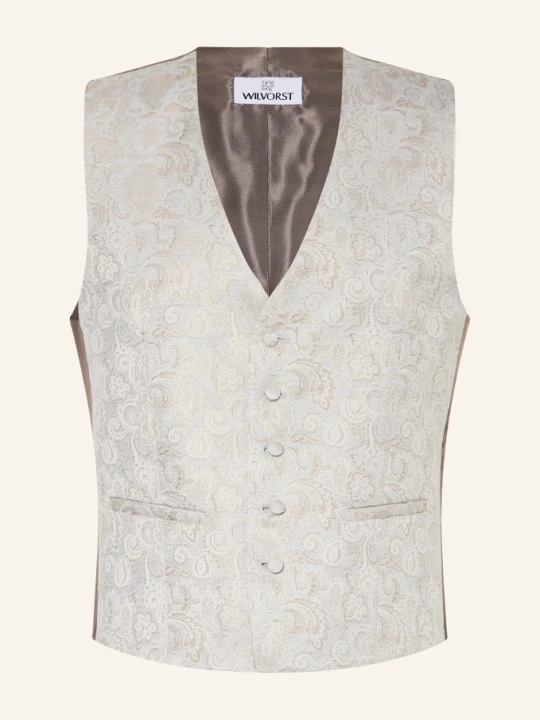 Zdjęcie produktu Wilvorst Kamizelka Garniturowa Extra Slim Fit beige