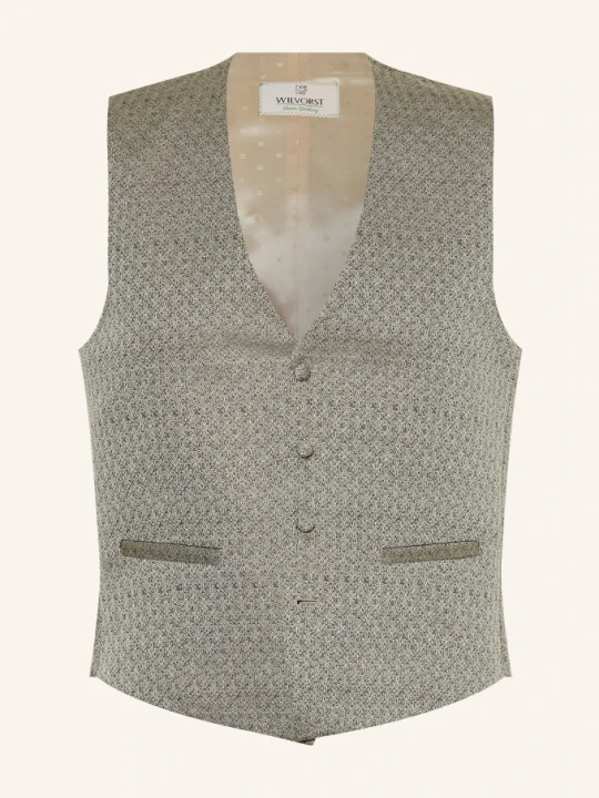 Zdjęcie produktu Wilvorst Kamizelka Garniturowa O Kroju Extra Slim Fit gruen