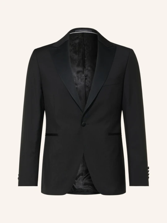 Zdjęcie produktu Wilvorst Marynarka Garniturowa O Kroju Slim Fit schwarz 010 SCHWARZ