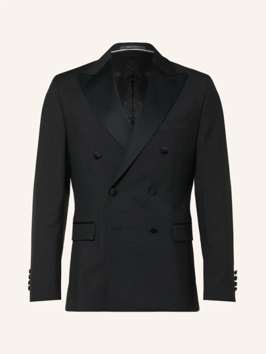 Zdjęcie produktu Wilvorst Marynarka Smokingowa O Kroju Slim Fit schwarz 010 SCHWARZ