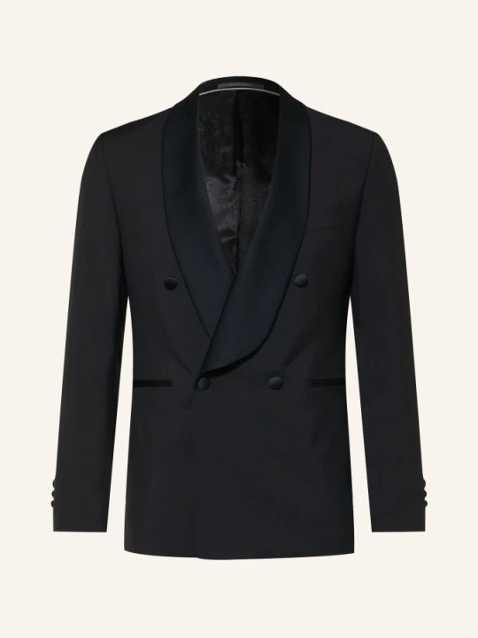 Zdjęcie produktu Wilvorst Marynarka Smokingowa O Kroju Slim Fit schwarz 010 SCHWARZ
