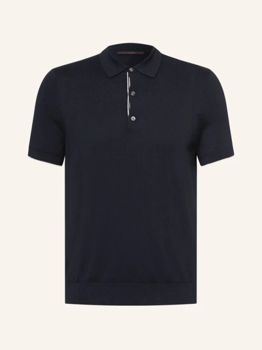 Zdjęcie produktu Windsor. Dzianinowa Koszulka Polo Cashmilo blau