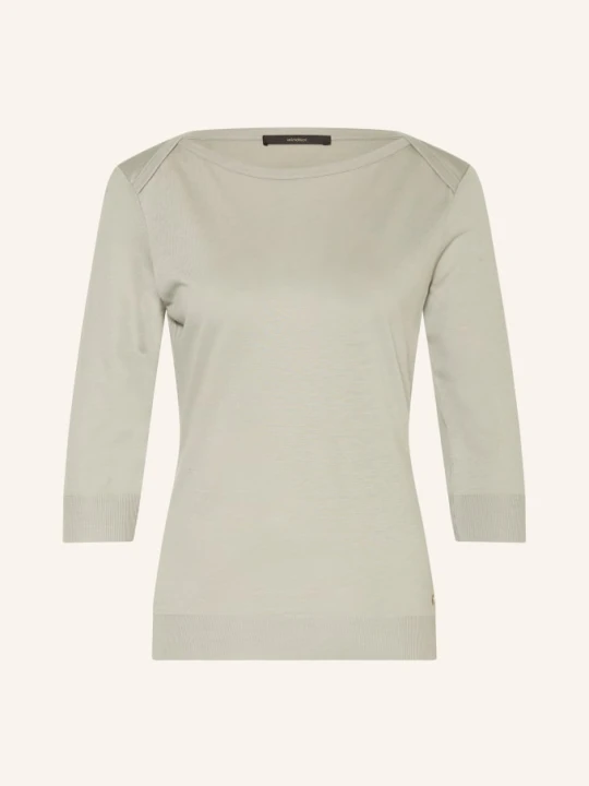 Zdjęcie produktu Windsor. Dzianinowa Koszulka Z Rękawami 3 / 4 beige SZARY