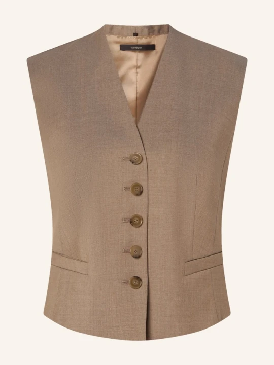 Zdjęcie produktu Windsor. Kamizelka Blezerowa beige JASNOBRĄZOWY