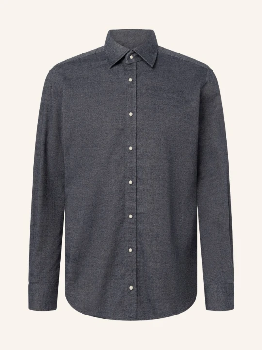 Zdjęcie produktu Windsor. Koszula Flanelowa Livio O Kroju Regular Fit blau GRANATOWY