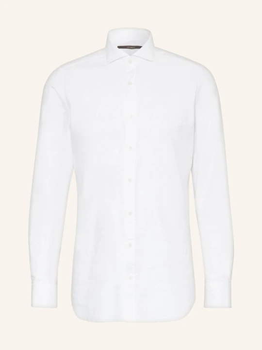 Zdjęcie produktu Windsor. Koszula Lano Shaped Fit weiss BIAŁY