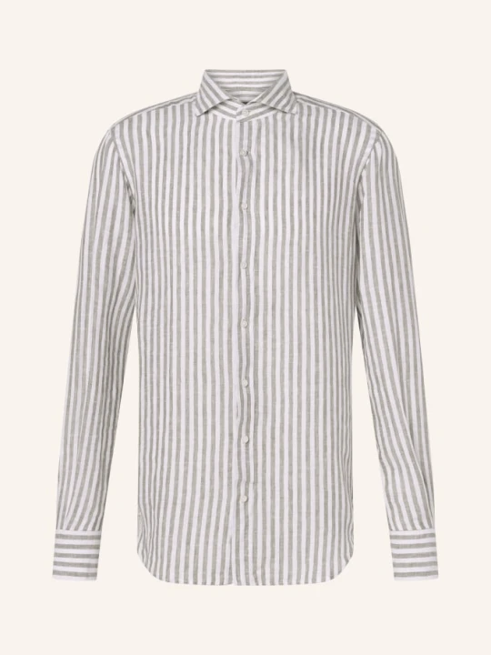 Zdjęcie produktu Windsor. Koszula Lniana Lano Slim Fit weiss