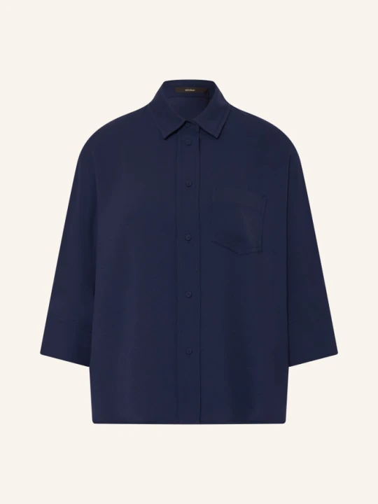 Zdjęcie produktu Windsor. Koszula Z Rękawami 3/4 blau GRANATOWY