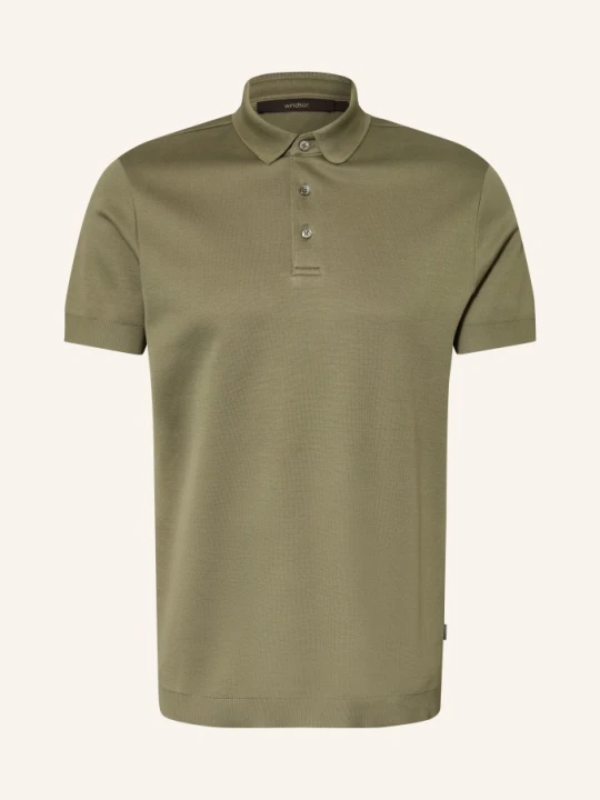 Zdjęcie produktu Windsor. Koszulka Polo Z Dżerseju gruen OLIWKOWY