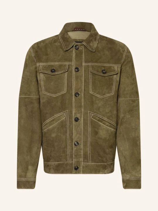 Zdjęcie produktu Windsor. Kurtka Skórzana gruen KHAKI