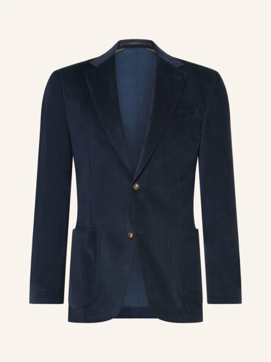 Zdjęcie produktu Windsor. Marynarka Garniturowa Giro Shaped Fit Z Sztruksu blau 425 Medium Blue 425