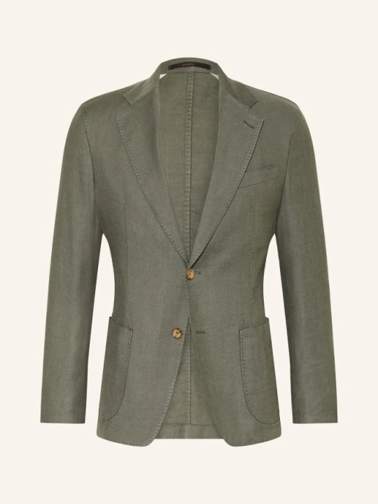 Zdjęcie produktu Windsor. Marynarka Giro O Kroju Slim Fit Z Lnu gruen
