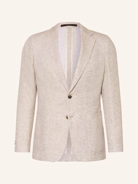 Zdjęcie produktu Windsor. Marynarka O Kroju Shaped Fit Z Lnu beige