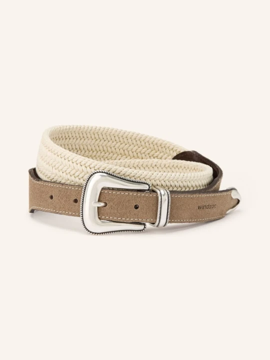 Zdjęcie produktu Windsor. Pleciony Pasek beige