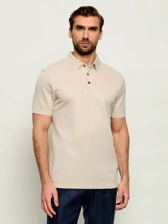 Zdjęcie produktu Windsor Polo Floro-P | Regular Fit beżowy