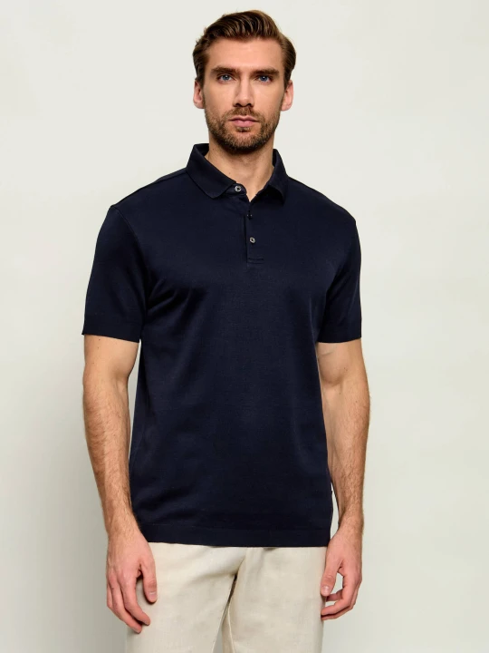 Zdjęcie produktu Windsor Polo Floro-P | Regular Fit granatowy