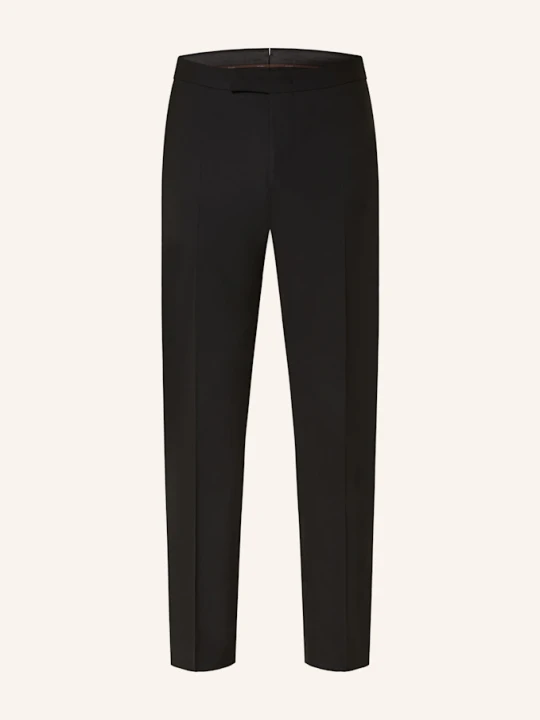 Zdjęcie produktu Windsor. Spodnie Smokingowe Turo Extra Slim Fit schwarz CZARNY