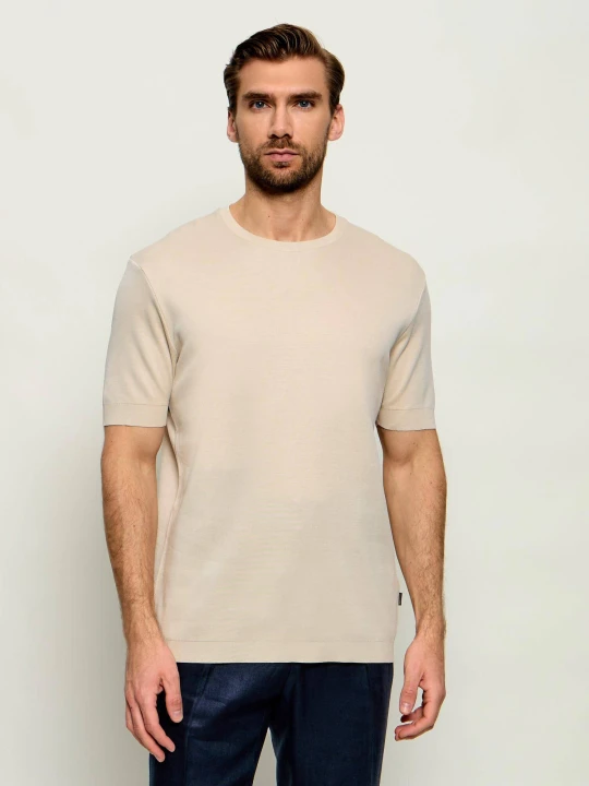 Zdjęcie produktu Windsor T-shirt Floro-T | Regular Fit beżowy
