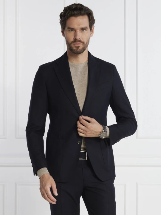 Zdjęcie produktu Windsor Wełniana marynarka | Slim Fit granatowy