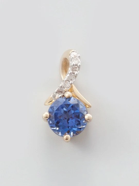 Zdjęcie produktu Wisiorek DIAMANT L'ÉTERNEL niebieski