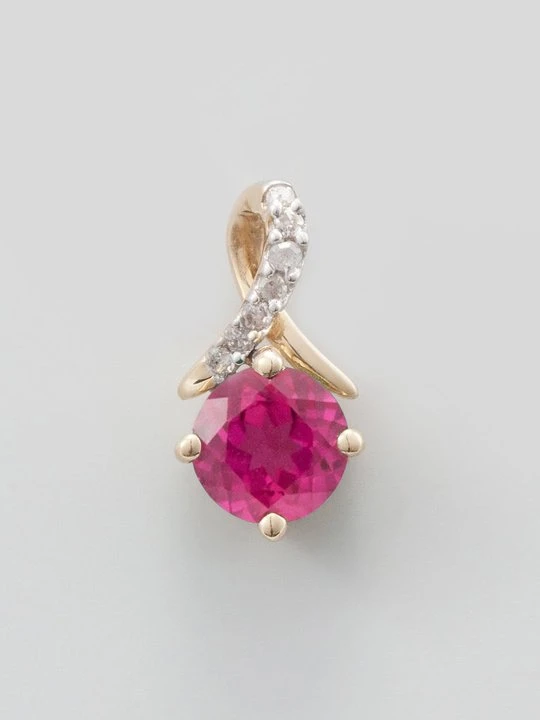 Zdjęcie produktu Wisiorek DIAMANT L'ÉTERNEL czerwony