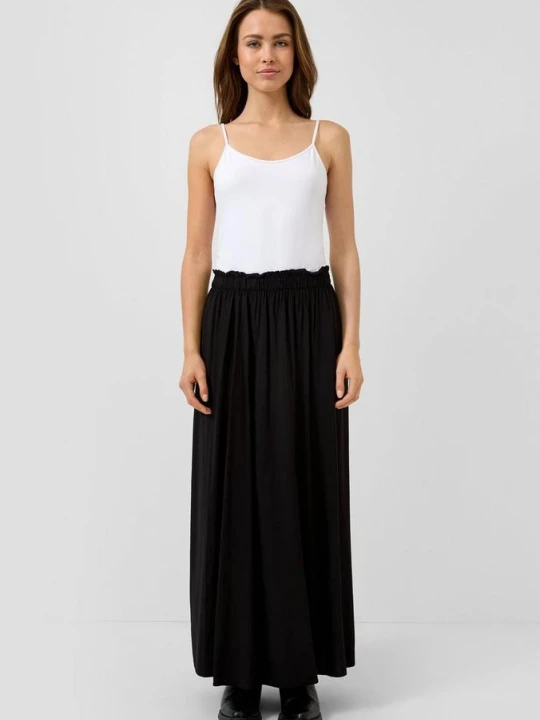 Zdjęcie produktu Wiskozowa spódnica maxi QS czarny