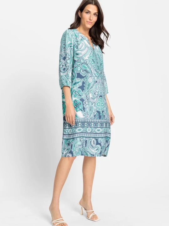 Zdjęcie produktu Wiskozowa sukienka ze wzorem paisley - Cool Spirit Olsen