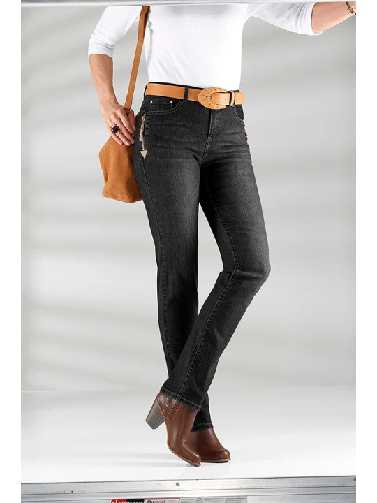 Zdjęcie produktu WITT WEIDEN Dżinsy - Slim fit - w kolorze antracytowym rozmiar: 92