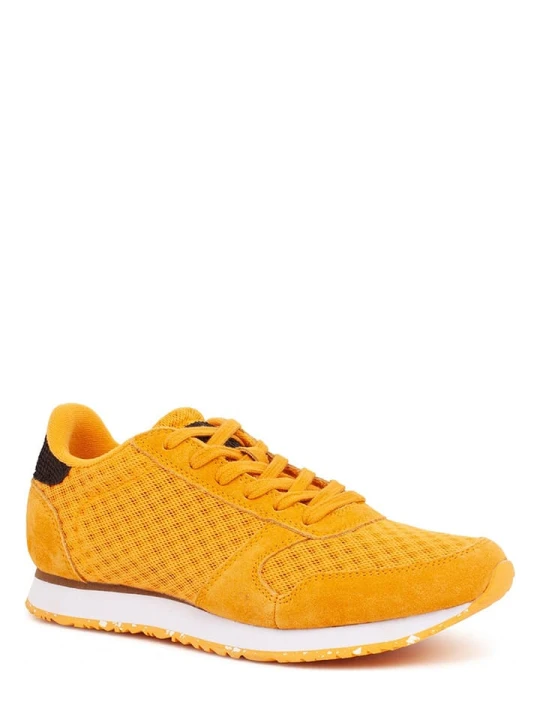 Zdjęcie produktu WODEN Sneakersy "Ydun Suede Mesh II" w kolorze żółtym rozmiar: 38