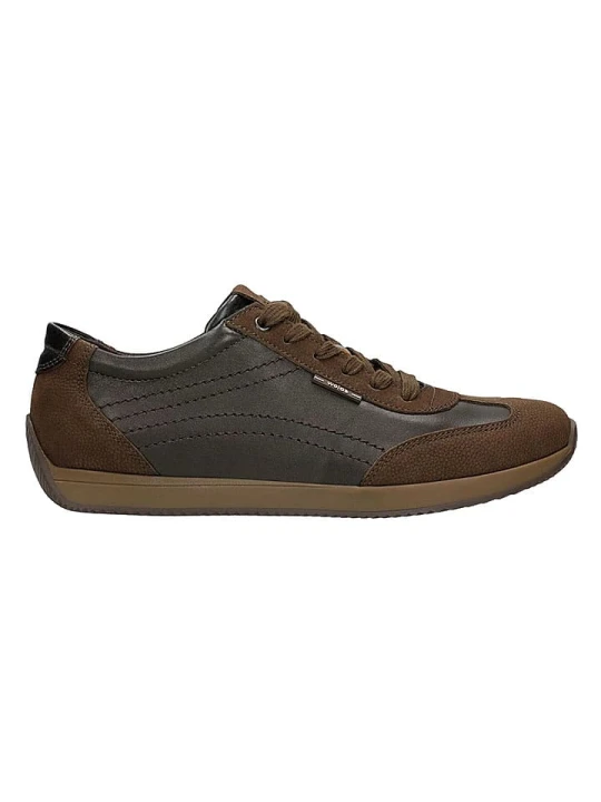 Zdjęcie produktu Wojas Skórzane sneakersy w kolorze brązowym rozmiar: 45